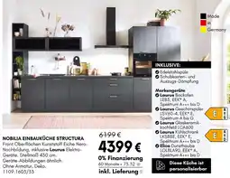 Hardeck Nobilia einbauküche structura Angebot