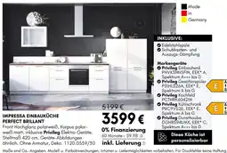 Hardeck Impressa einbauküche perfect brillant Angebot