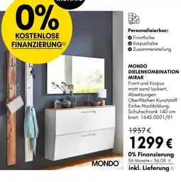 Hardeck Mondo dielenkombination mirar Angebot