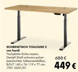 Hardeck Hardi schreibtisch toulouse 2 Angebot