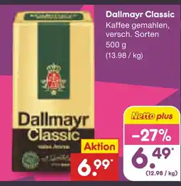 Netto Marken-Discount Dallmayr classic Angebot