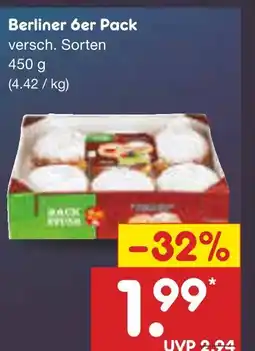 Netto Marken-Discount Berliner 6er pack Angebot