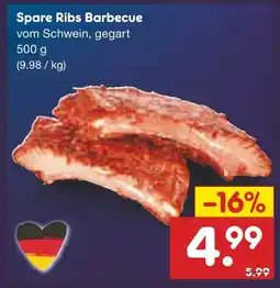 Netto Marken-Discount Spare ribs barbecue Angebot