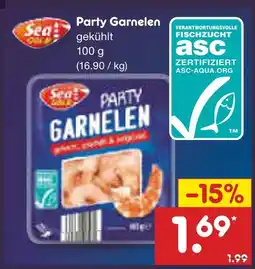 Netto Marken-Discount Sea gold party garnelen Angebot
