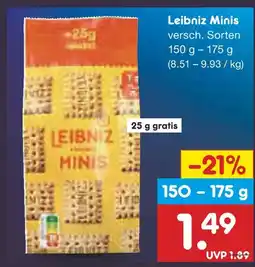 Netto Marken-Discount Leibniz minis Angebot