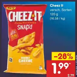 Netto Marken-Discount Cheez it snap'd double cheese Angebot