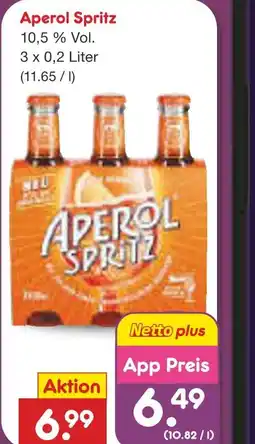 Netto Marken-Discount Aperol spritz Angebot