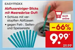 Netto Marken-Discount Easymaxx abflussreiniger-sticks mit meeresbrise-duft Angebot