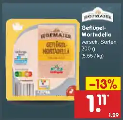 Netto Marken-Discount Rofmaier geflügel-mortadella Angebot