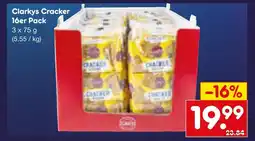 Netto Marken-Discount Clarkys cracker 16er pack Angebot