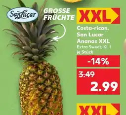 Kaufland San lucar ananas xxl Angebot