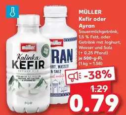 Kaufland Müller kefir Angebot