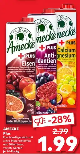 Kaufland Amecke plus eisen Angebot