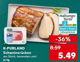 Kaufland K-purland schweinerücken Angebot