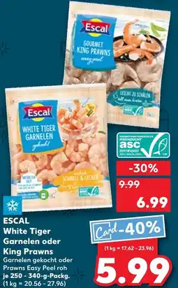 Kaufland Escal white tiger garnelen Angebot