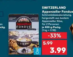 Kaufland Appenzeller fondue Angebot