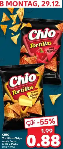 Kaufland Chio tortillas wild paprika Angebot