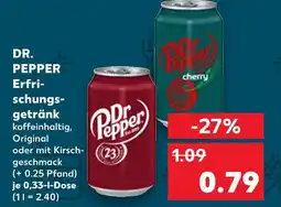 Kaufland Dr. pepper erfrischungsgetränk original Angebot