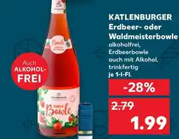 Kaufland Katlenburger erdbeerbowle Angebot