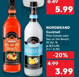 Kaufland Nordbrand piña colada Angebot