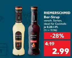 Kaufland Riemerschmid bar-sirup kokos Angebot