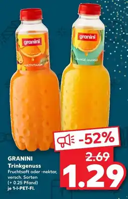 Kaufland Granini multivitamin Angebot