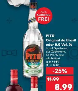 Kaufland Pitú original do brasil Angebot