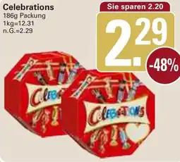 WEZ Celebrations Angebot