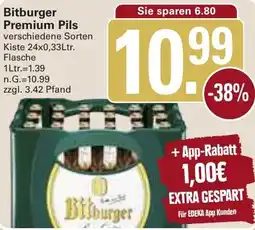 WEZ Bitburger Premium Pils Angebot