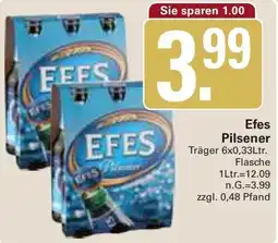 WEZ Efes Pilsener Angebot