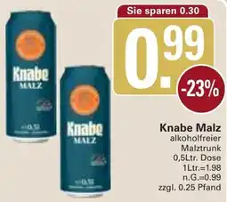 WEZ Knabe Malz Angebot