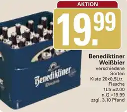 WEZ Benediktiner Weißbier Angebot