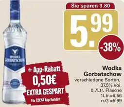 WEZ Wodka Gorbatschow Angebot