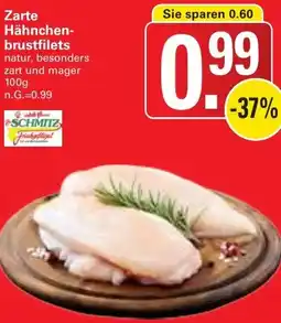 WEZ SCHMITZ Zarte Hähnchenbrustfilets Angebot