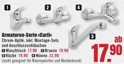 B1 Discount Baumarkt Armaturen-Serie Carli Angebot