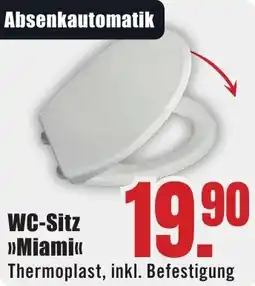 B1 Discount Baumarkt WC-Sitz Miami Angebot
