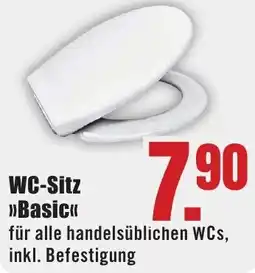 B1 Discount Baumarkt WC-Sitz Basic Angebot