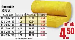 B1 Discount Baumarkt Spannfilz SF35 Angebot