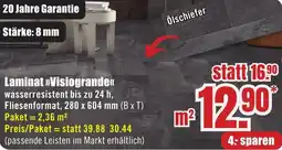 B1 Discount Baumarkt Laminat Visiogrande Angebot