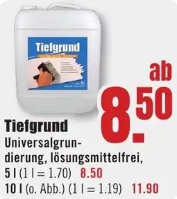 B1 Discount Baumarkt Tiefgrund Angebot