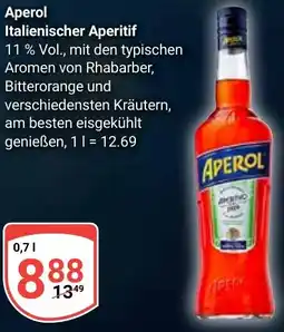 Globus Aperol Italienischer Aperitif Angebot