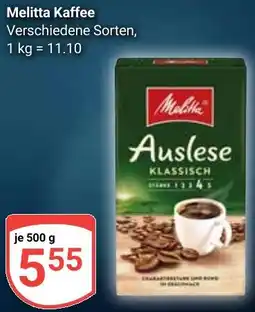 Globus Melitta Kaffee Angebot