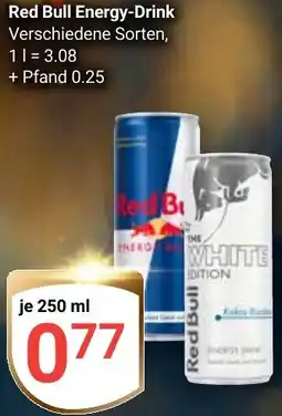 Globus Red Bull Energy-Drink Angebot