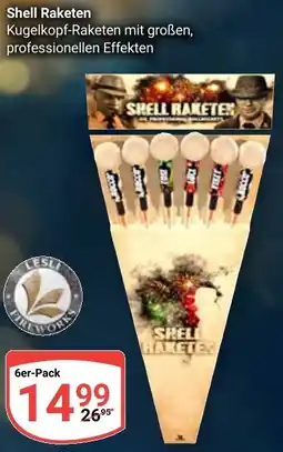 Globus Shell Raketen Angebot