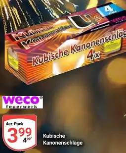 Globus Weco Kubische Kanonenschläge Angebot