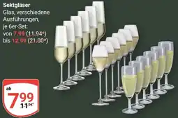 Globus Sektgläser Angebot