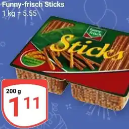Globus Funny-frisch Sticks Angebot