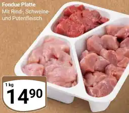 Globus Fondue Platte Angebot