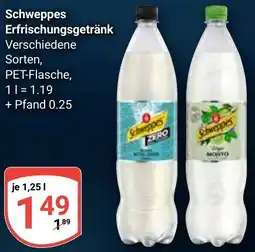 Globus Schweppes Erfrischungsgetränk Angebot