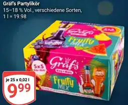Globus Gräf's Partylikör Angebot
